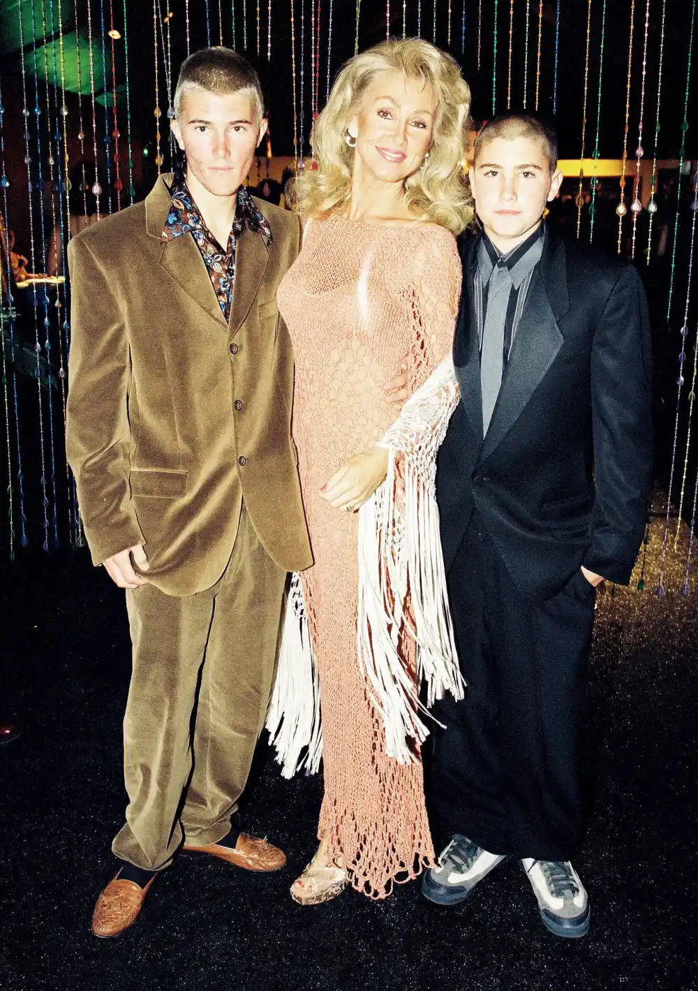 Linda Thompson and sons Brandon Jenner and Brody Jenner