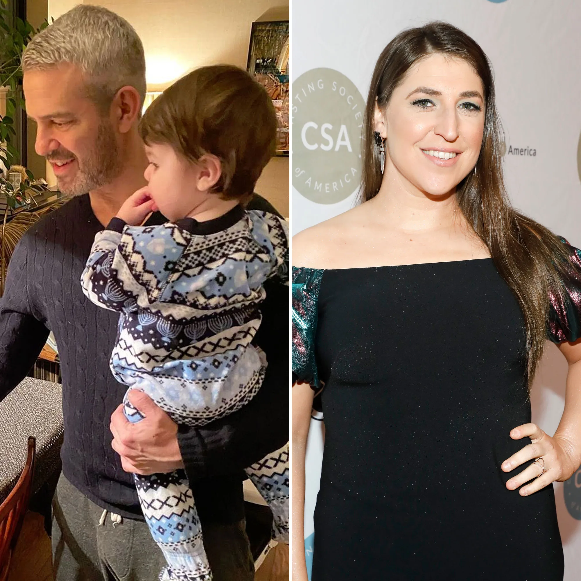 Mayim Bialik Andy Cohen Hanukkah 2019