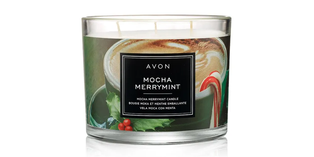 Mocha Merry Mint Scented Candle