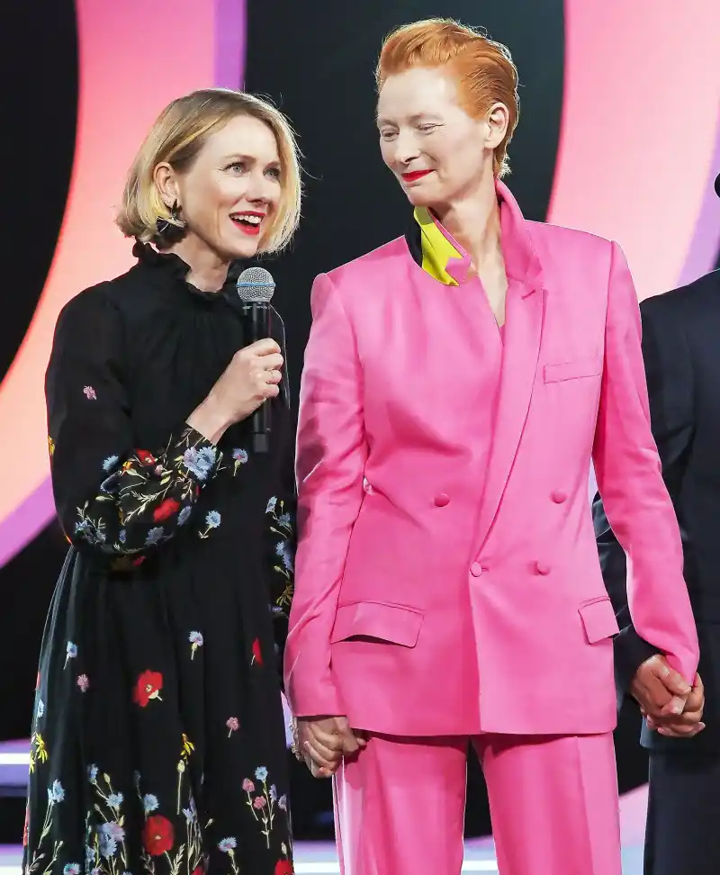 Naomi Watts and Tilda Swinton Speaking Onstage at the Opening Ceremony of the Marrakech International Film Festival