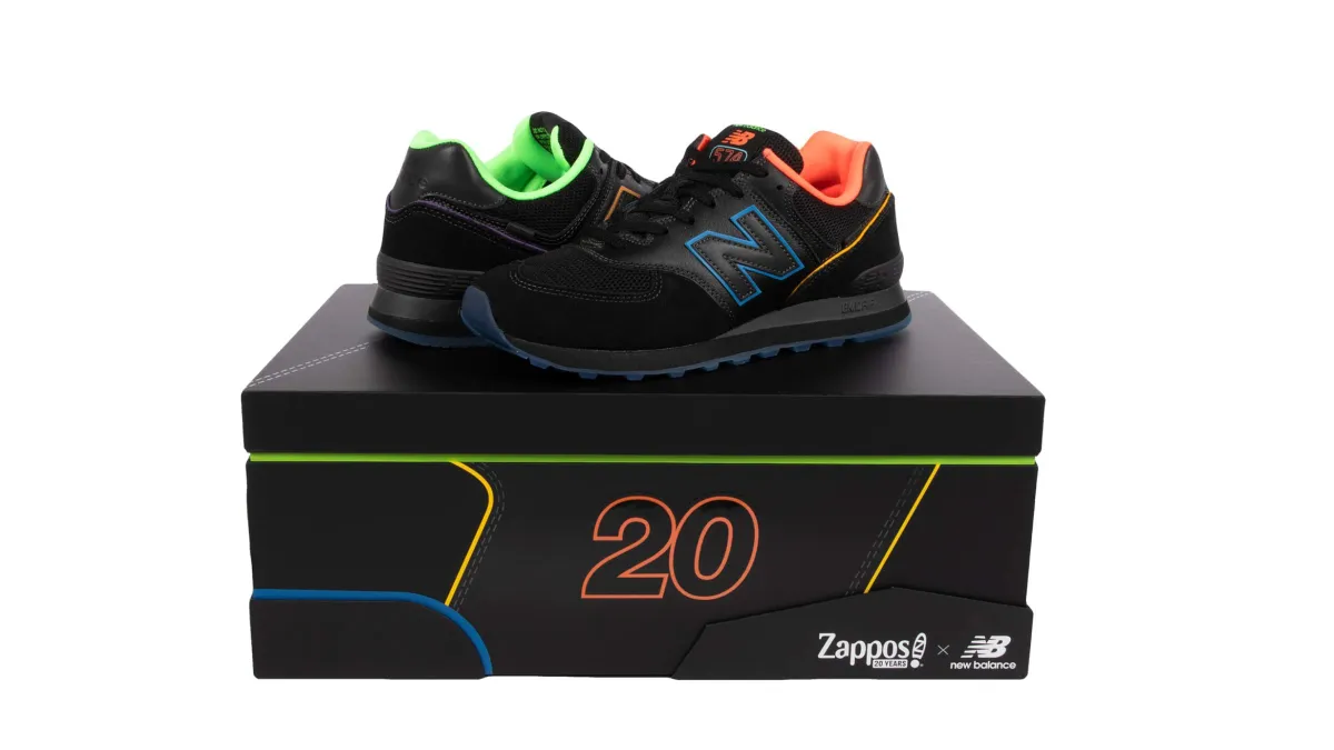 New Balance Classics Zappos 20th x ML574ZP with box