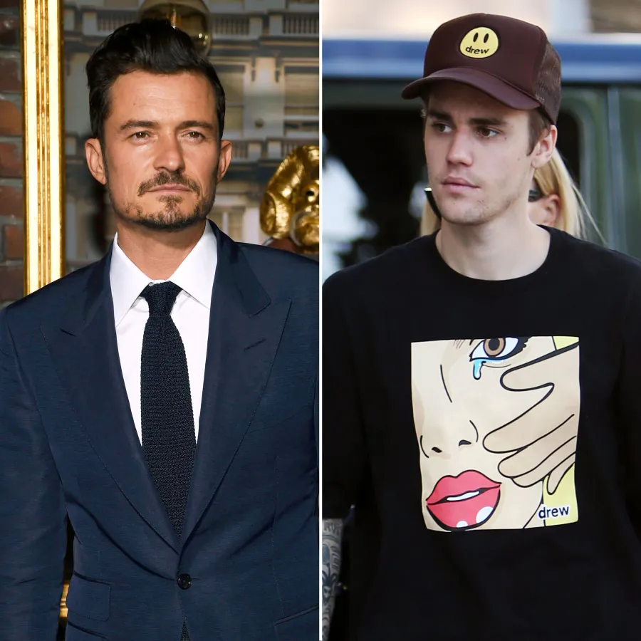 Orlando Bloom and Justin Bieber Celebrity Feuds of 2010s