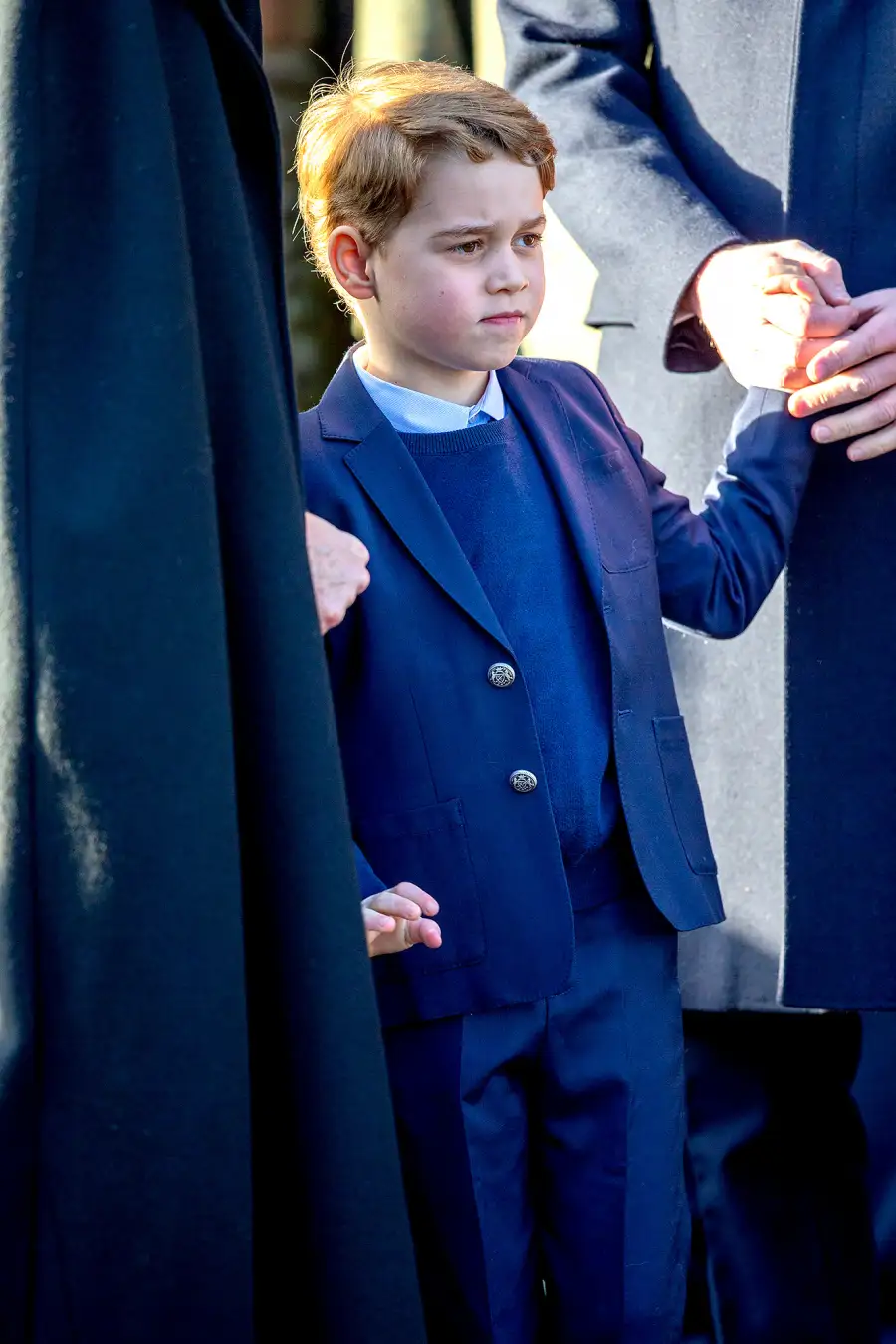 Prince George’s Grumpy Face Christmas Day