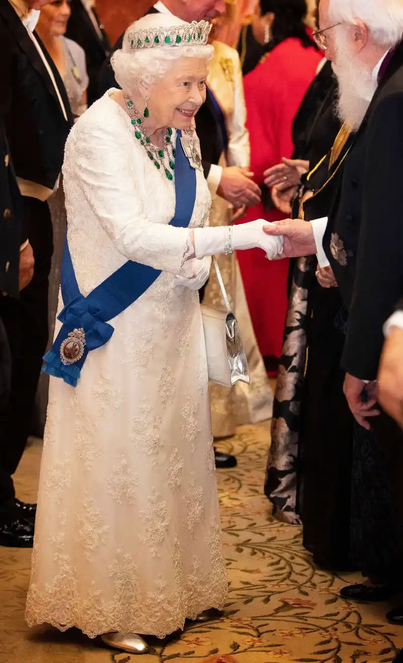 Queen Elizabeth Diplomatic Reception Buckingham Palace December 11, 2019