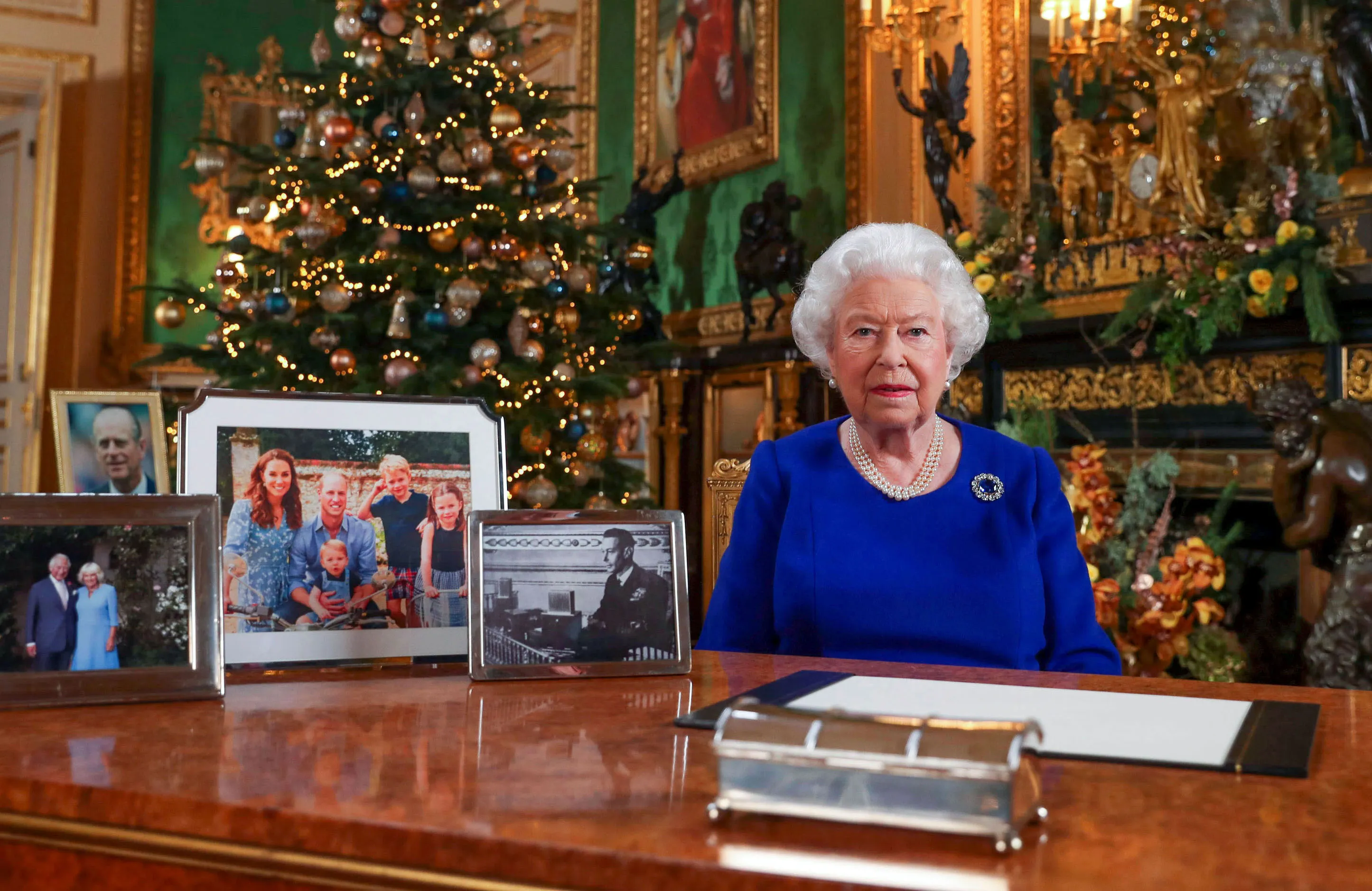 Queen Elizabeth II Reflects on ‘Quite Bumpy’ Year in Christmas Speech — Plus, Why She Didn’t Include Harry and Meghan Photos