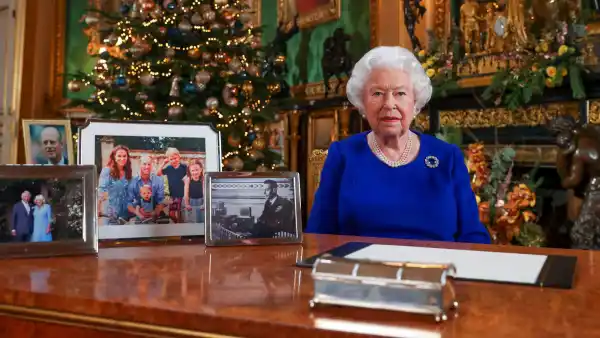 Queen Elizabeth II Reflects on ‘Quite Bumpy’ Year in Christmas Speech — Plus, Why She Didn’t Include Harry and Meghan Photos