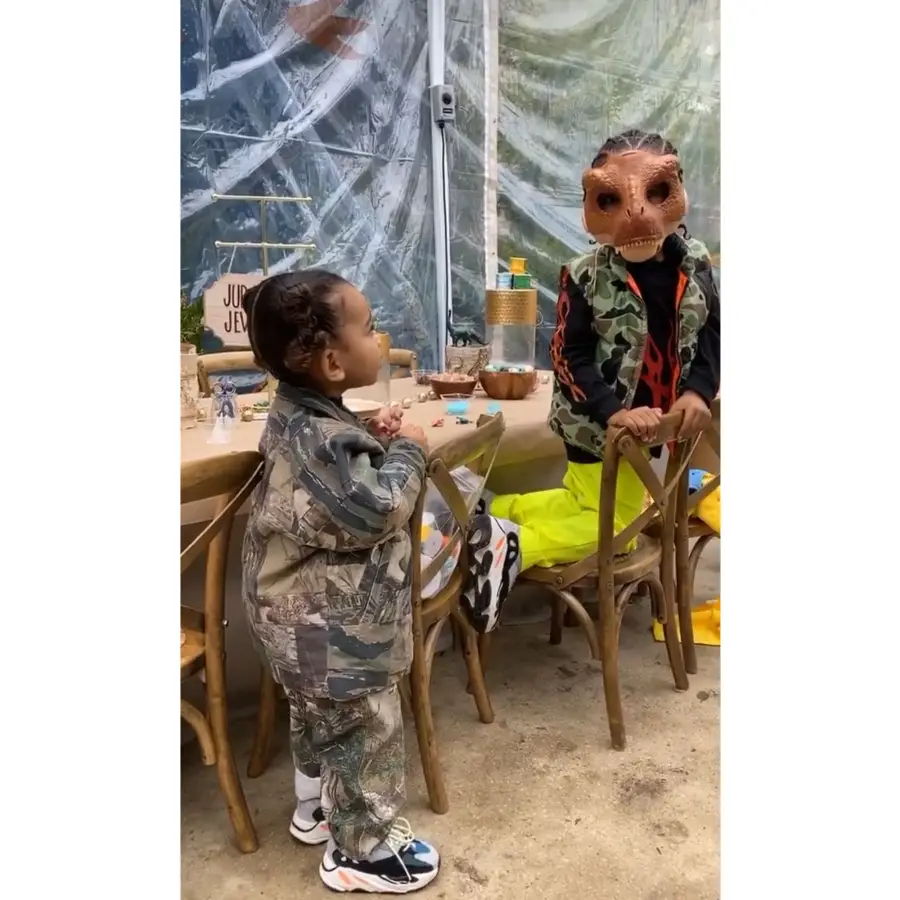 Kim Kardashian Throws Son Saint a ‘Jurassic Park’-Themed Birthday Party