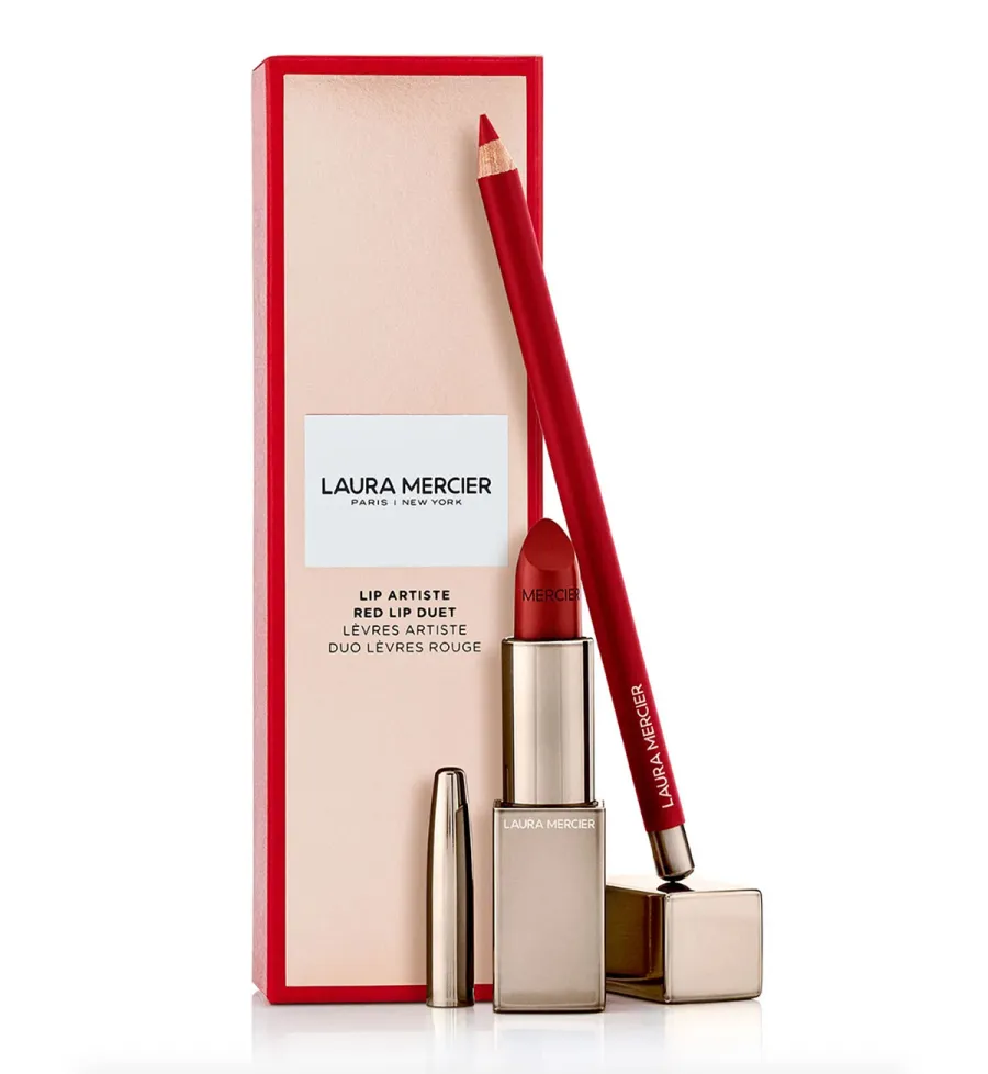 Stocking Stuffers Gift Guide - Laura Mercier Lip Artist Red Lip Duet
