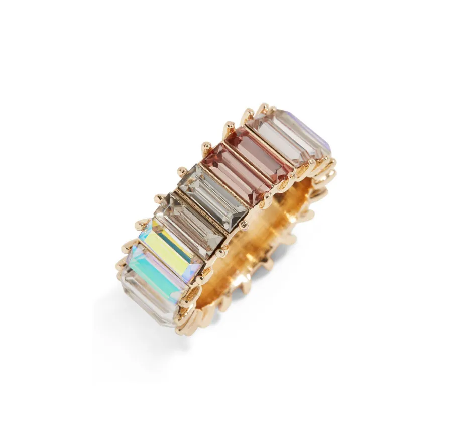 Stocking Stuffers Gift Guide - Baublebar Alida Baguette Band Ring