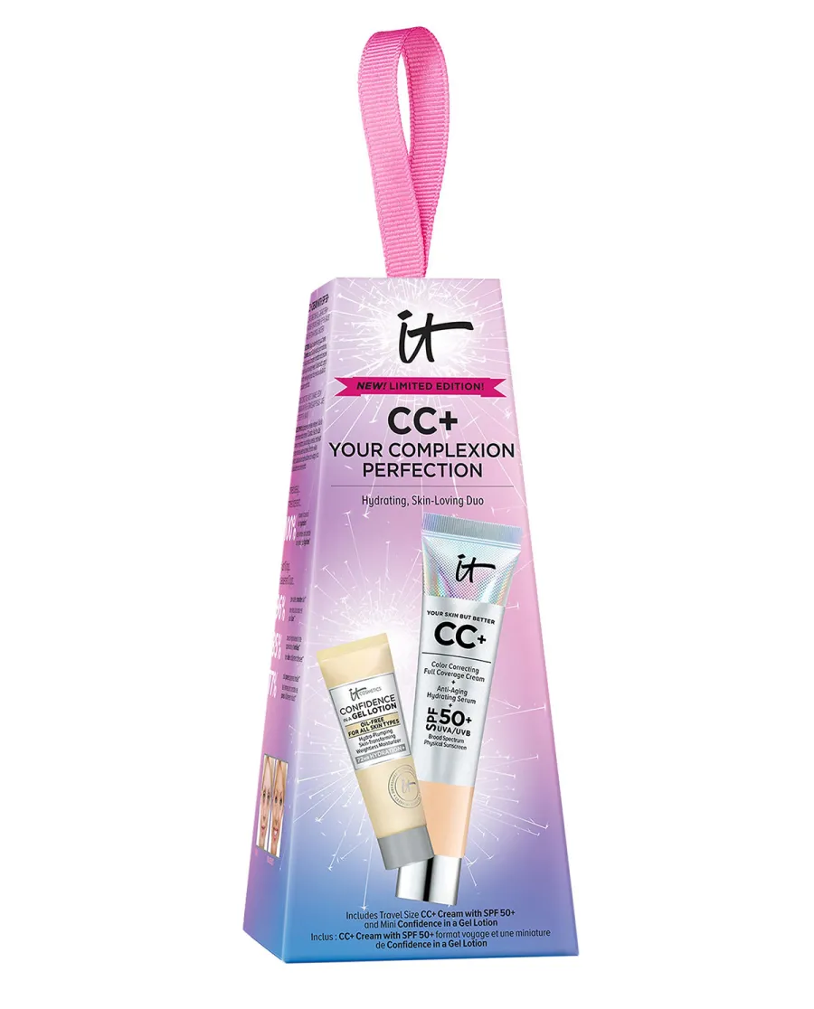 Stocking Stuffers Gift Guide - IT Cosmetics CC+ Cream Complexion Perfection Must-Have Mini Gift Set
