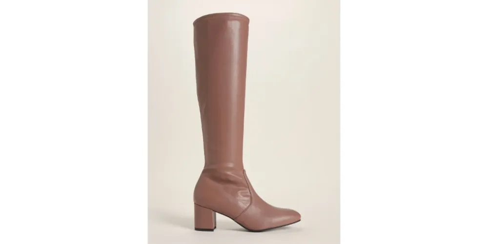 Stuart Weitzman Taupe Frannie 60 Knee-High Boots