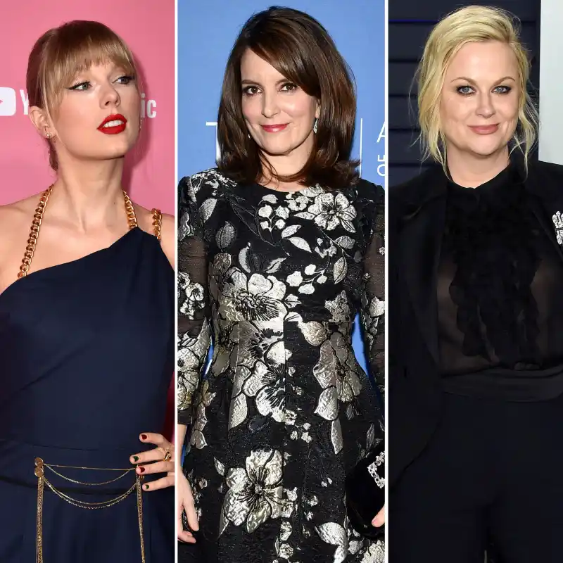 Taylor Swift and Tina Fey and Amy Poehler Celebrity Feuds of 2010s