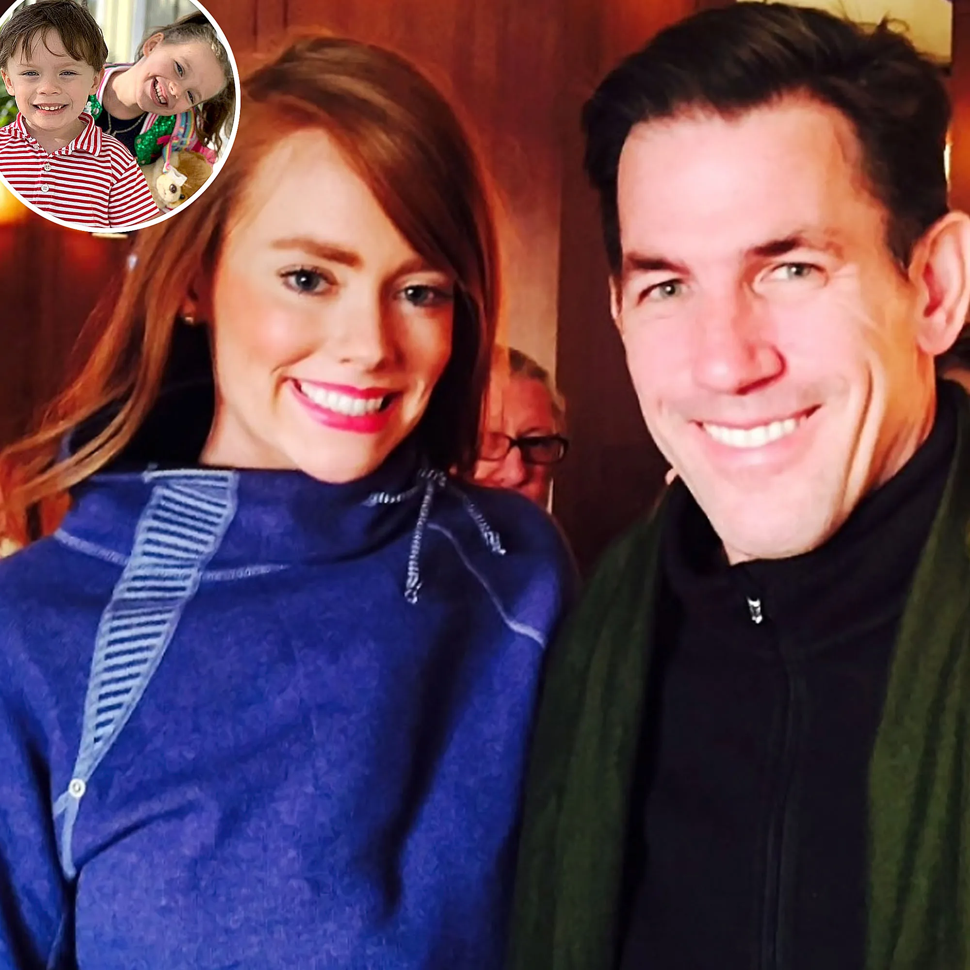 Thomas Ravenel Kathryn Dennis Join Kids for Christmas