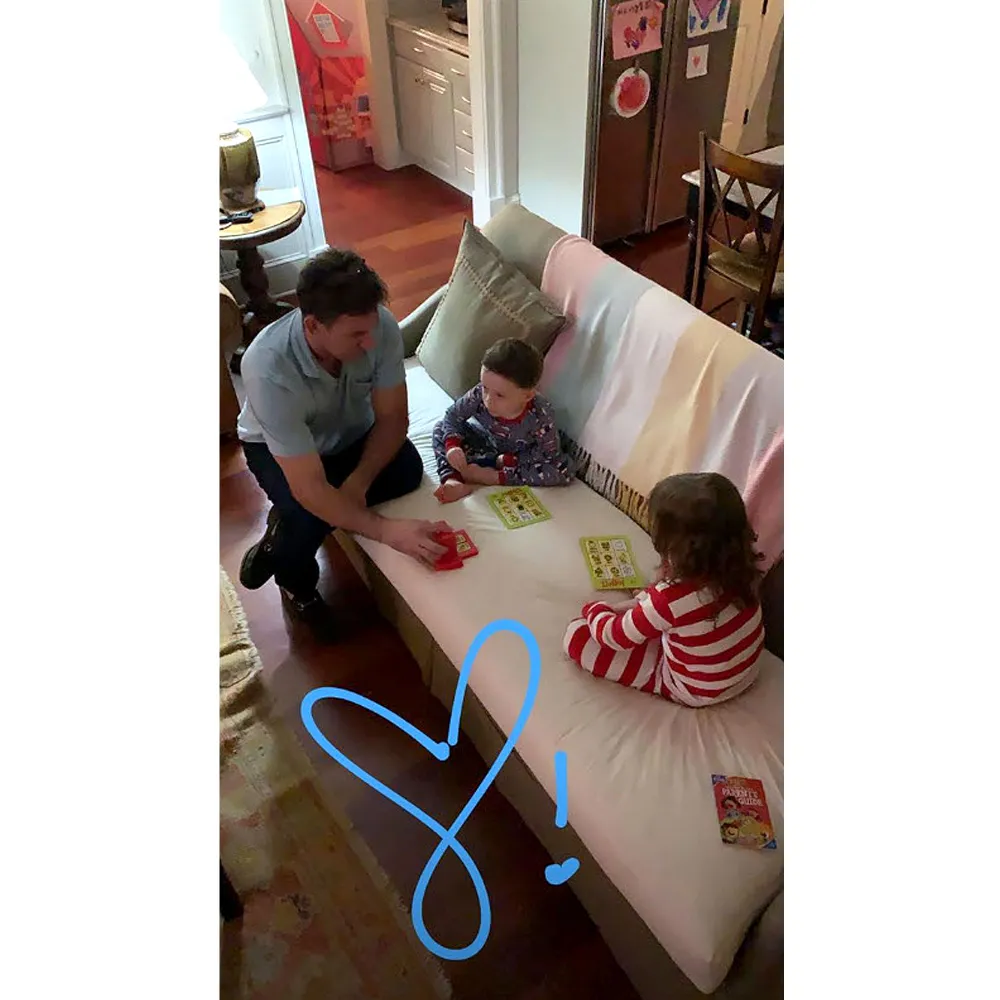 Thomas Ravenel Kathryn Dennis Join Kids for Christmas