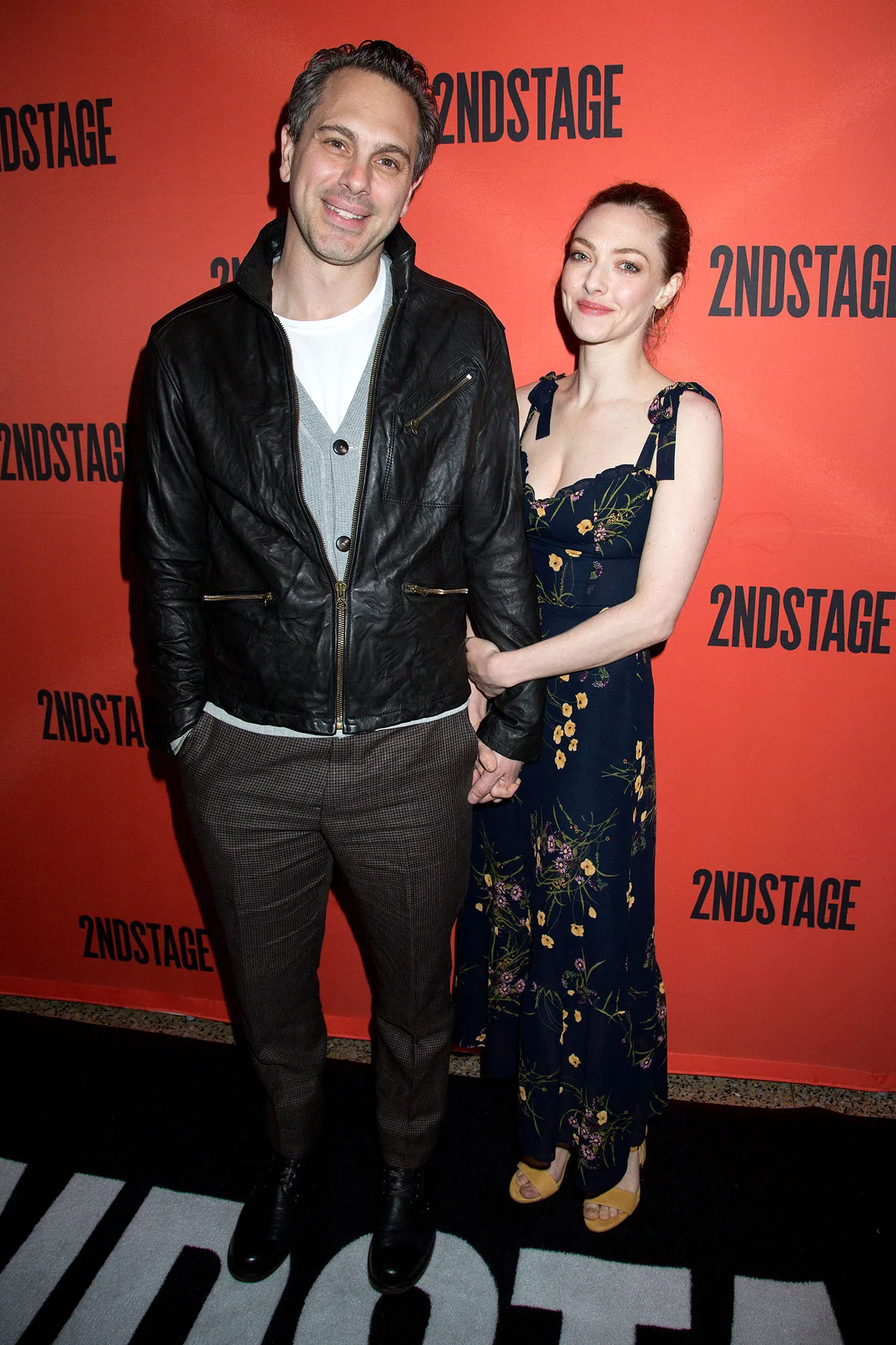 Thomas Sadoski, Amanda Seyfried The Second Stage 40th Birthday Gala