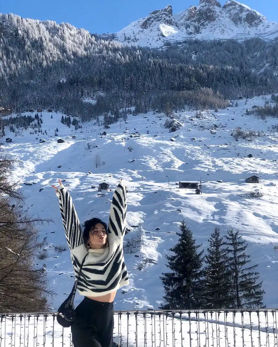 Vanessa Hudgens Swiss Getaway Is Vacation Goals