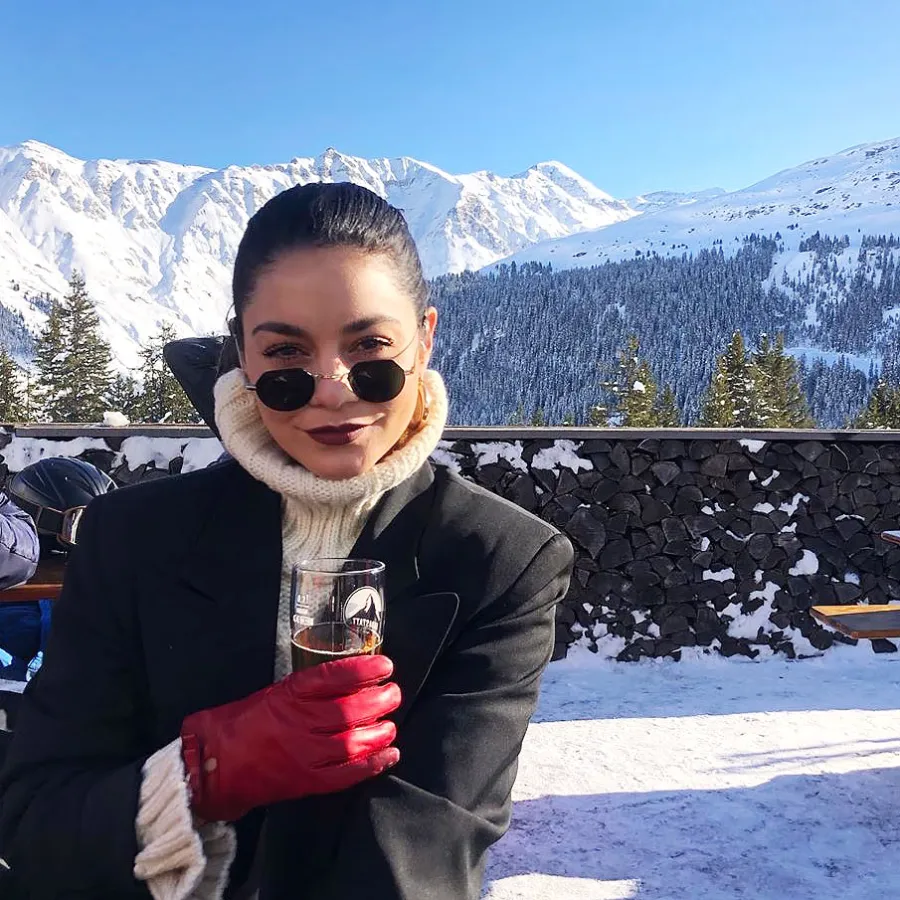 Vanessa Hudgens Swiss Getaway Is Vacation Goals