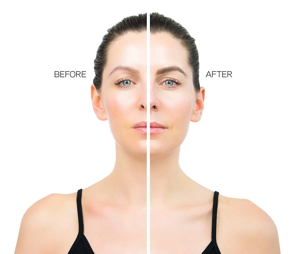 WUNDER2 WUNDERBROW Long Lasting Eyebrow Gel Before and After