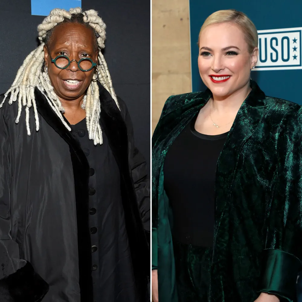 Whoopi Goldberg Tells View Cohost Meghan McCain to Stop Talking