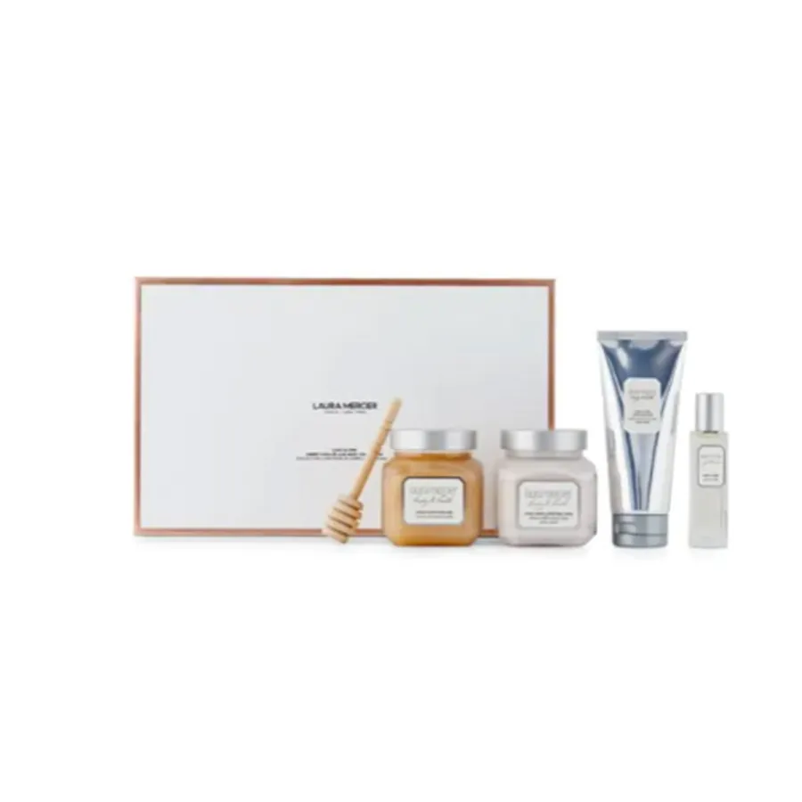 Laura Mercier Luxe Ultime 4-Piece Ambre Vanille Luxe Body Set
