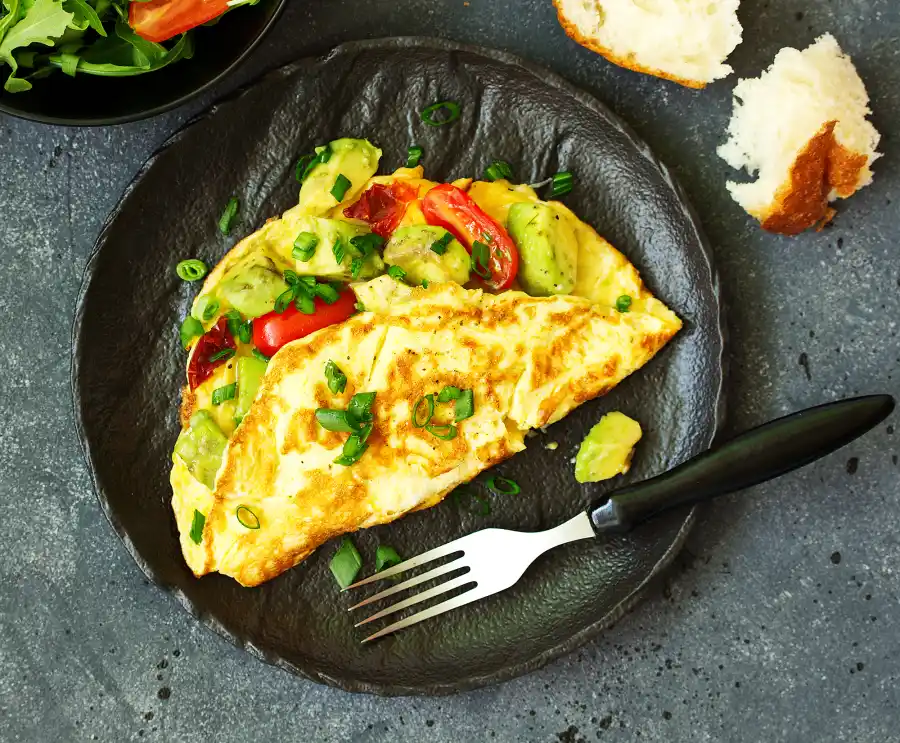 avocado-omlette