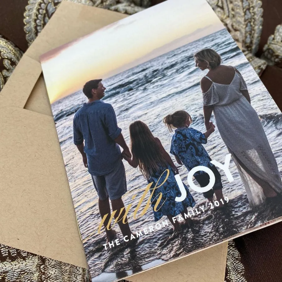 Beverley Mitchell Christmas Cards of 2019