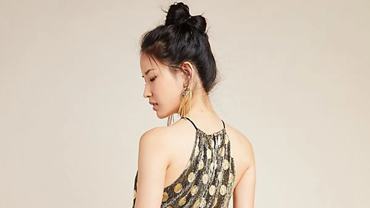 Confetti Halter Midi Dress