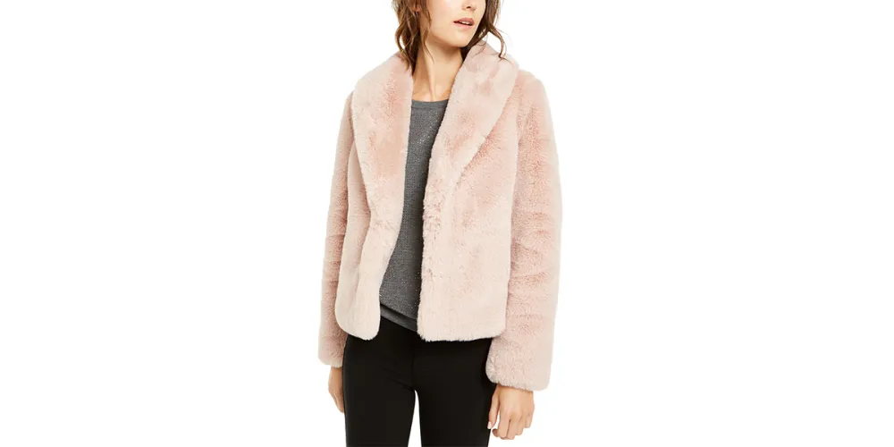 INC International Concepts INC Faux-Fur Coat, Created for Macy's