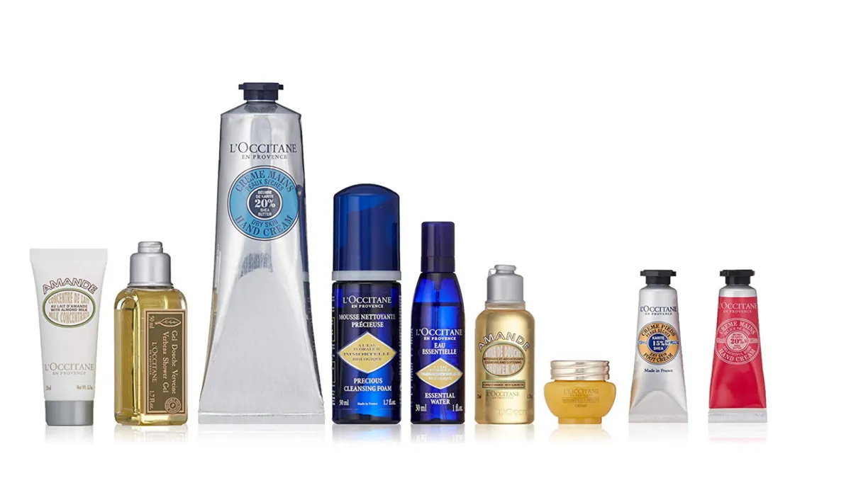 L'Occitane Hand Cream and 8 Travel Minis