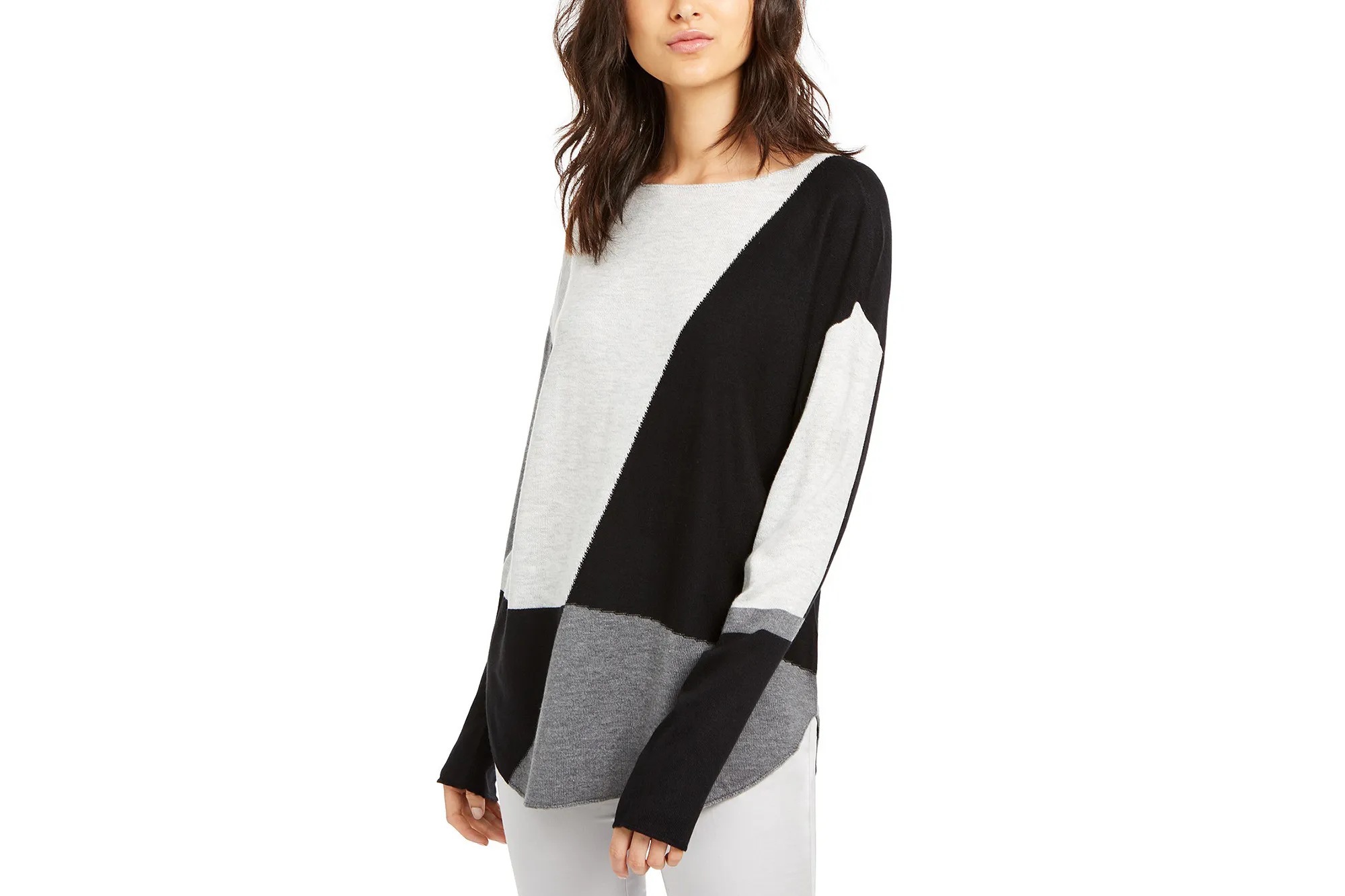 INC Colorblocked Sweater
