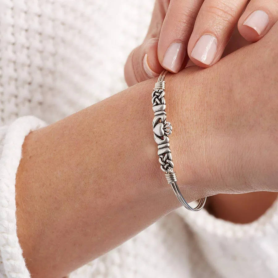 luca-danni-claddagh-bracelet gift guide 2019