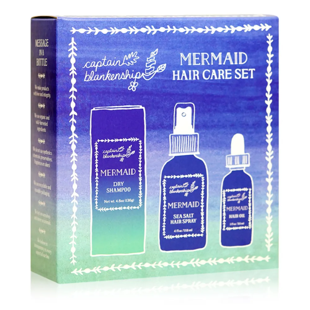 Captain Blankenship Mermaid Hair Care Set