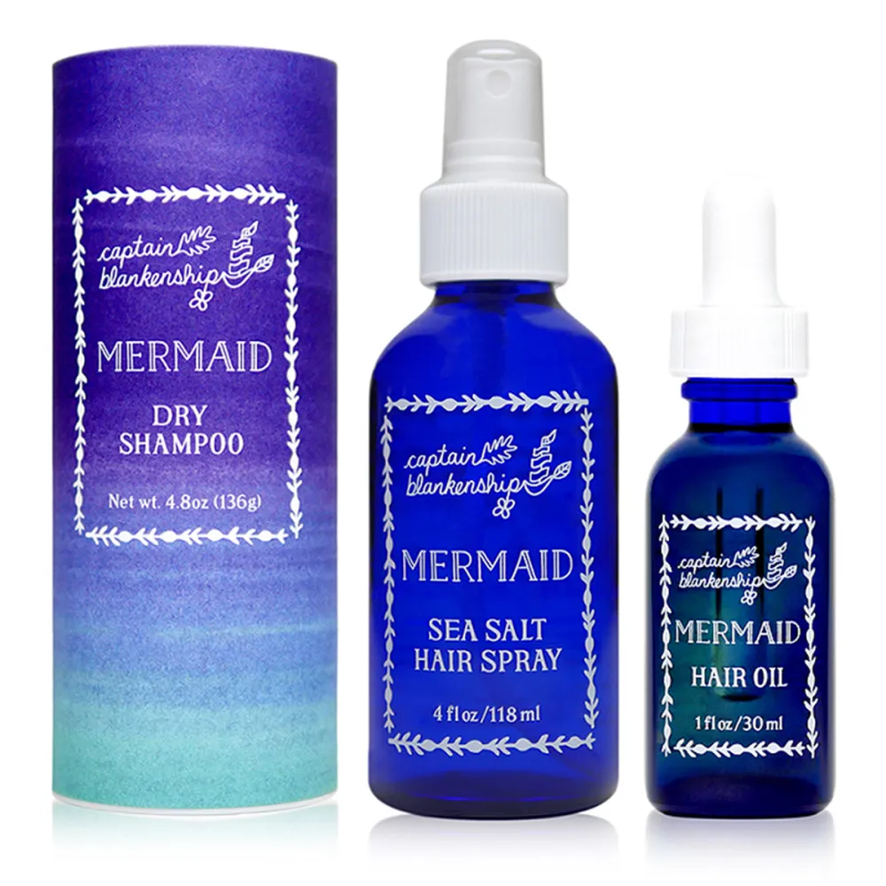 Captain Blankenship Mermaid Hair Care Set