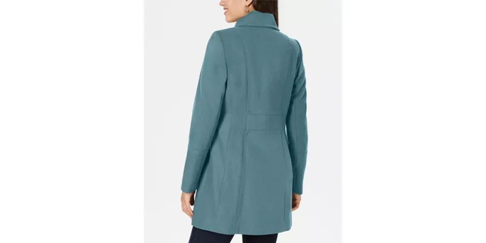 Anne Klein Double-Breasted Peacoat, Created for Macy's