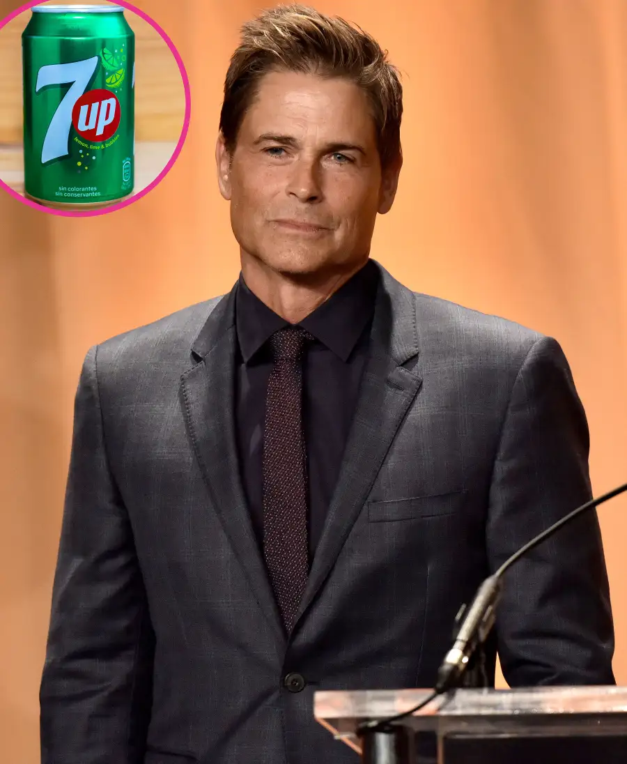 Rob Lowe Waters His Christmas Tree With 7UP