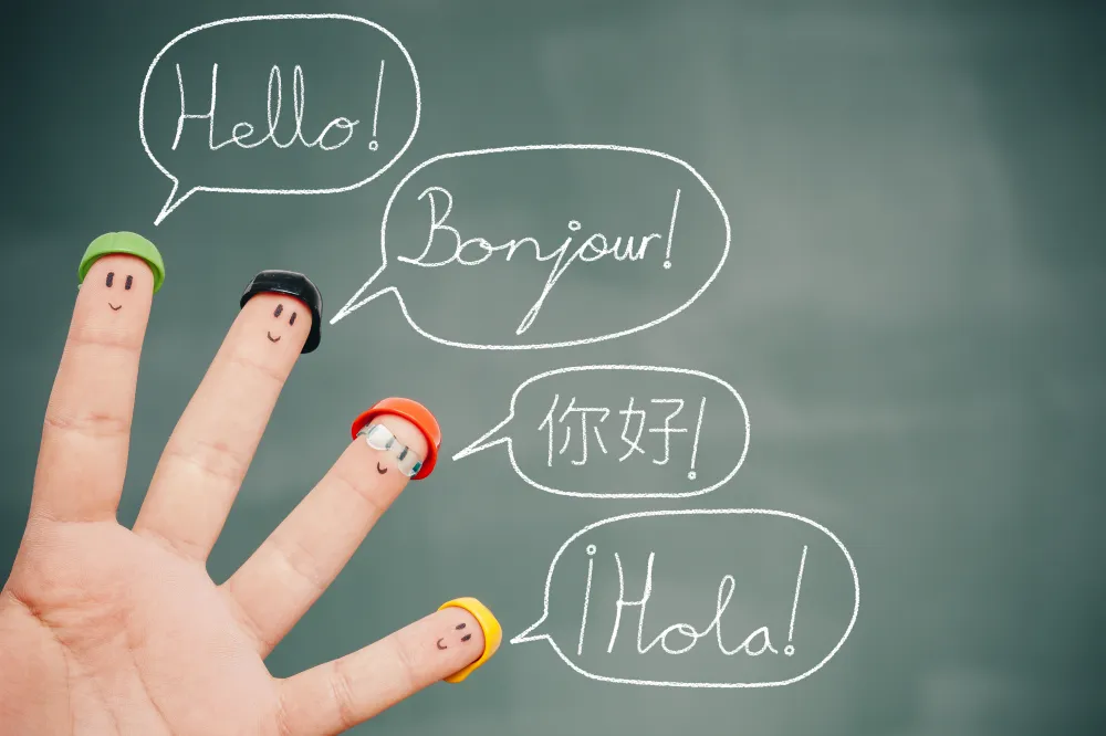 "Hello" in different languages