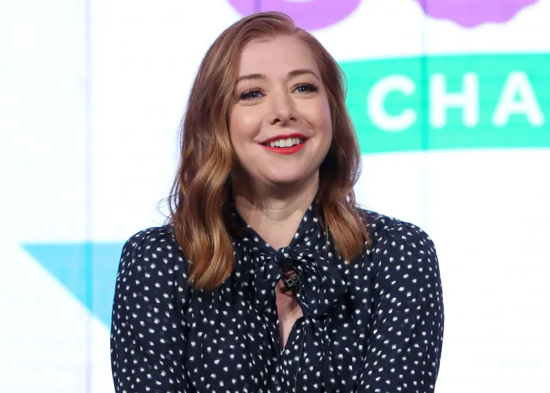 Alyson Hannigan Girl Scout Cookie Championship