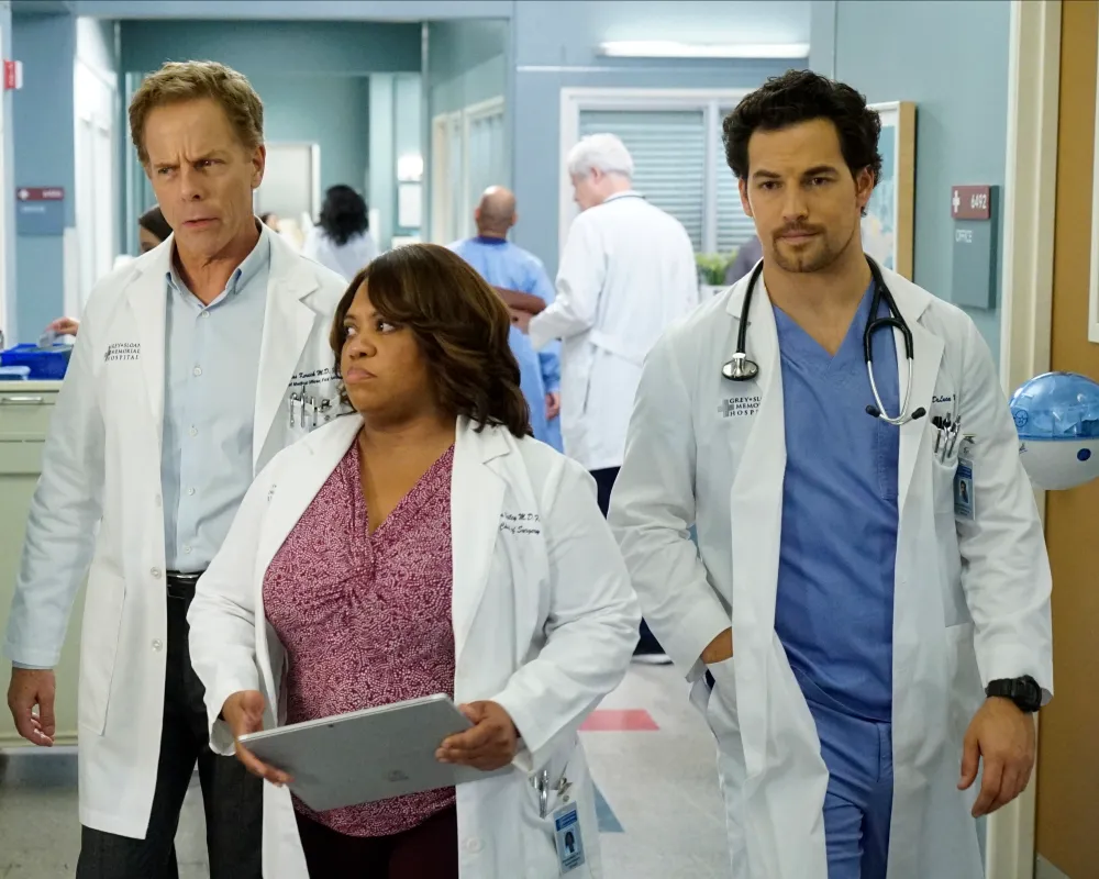 Greys Anatomy GREG GERMANN CHANDRA WILSON GIACOMO GIANNIOTTI