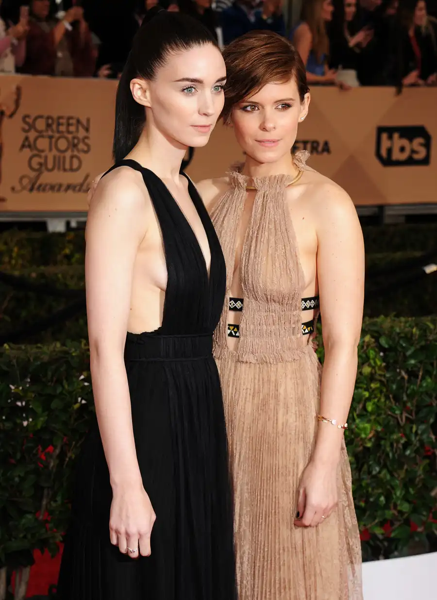2016-3-Rooney-Mara-and-sister-Kate-Mara-SAG-awards