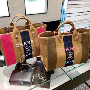 Chanel shopping tote