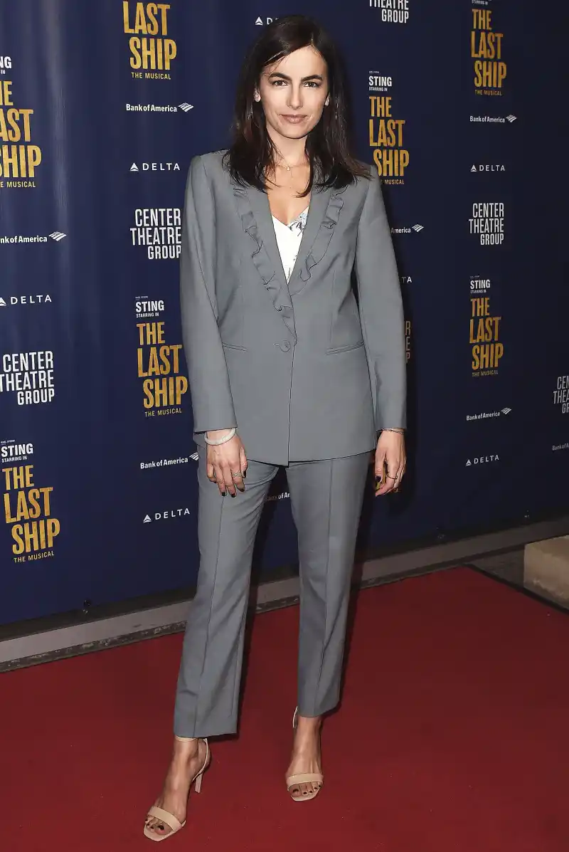 Camilla Belle Grey Pantsuit January 22, 2020