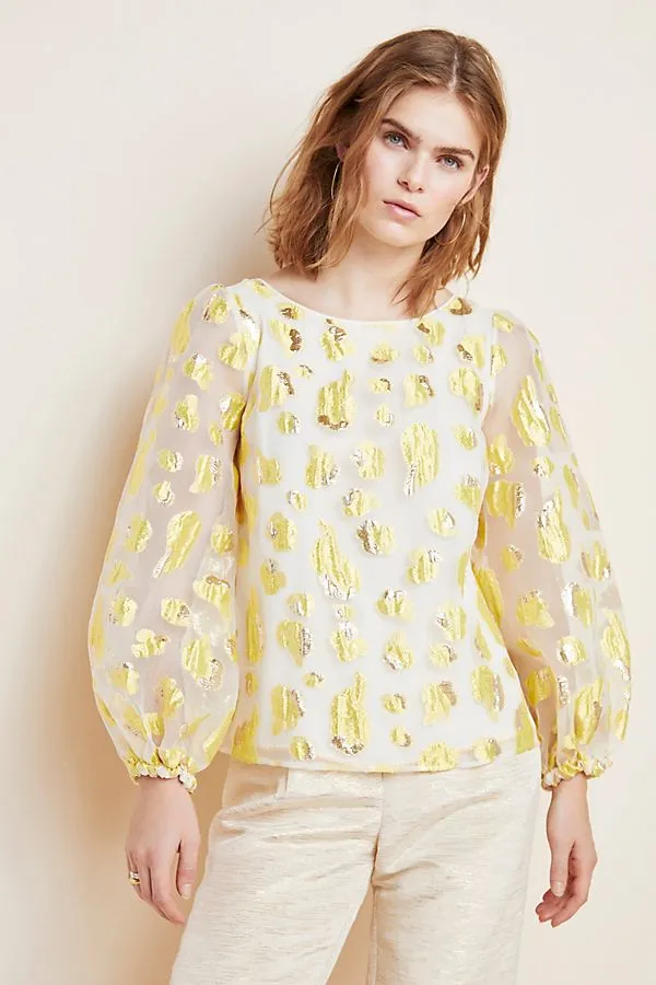 Alyssa Boat Neck Blouse