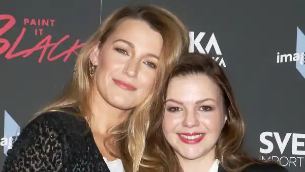 Amber Tamblyn Blake Lively Carries Me Out Like a Prince When We Drink