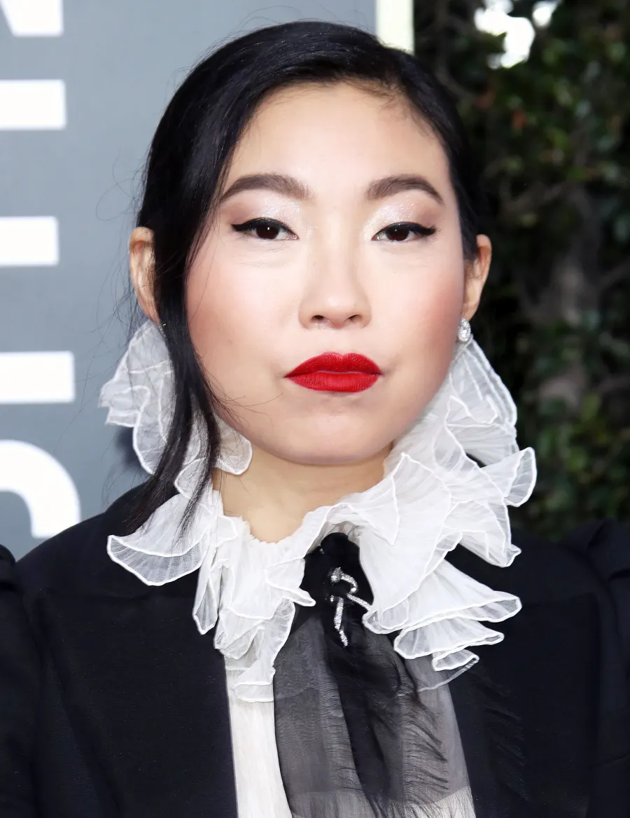 Awkwafina Best Hair and Makeup Golden Globes 2020