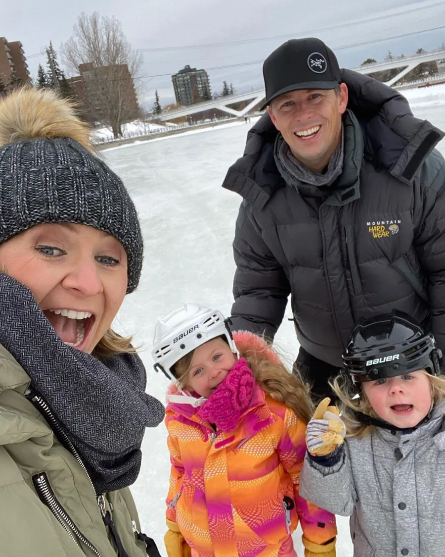 Beverley Mitchell Snow Winter Instagram