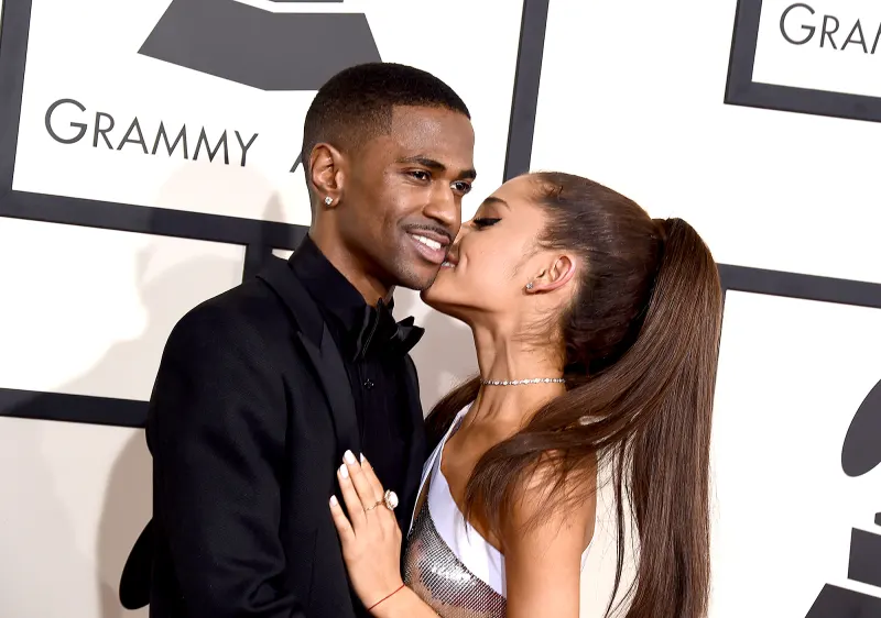 Big-Sean-Ariana-Grande-Grammys-PDA