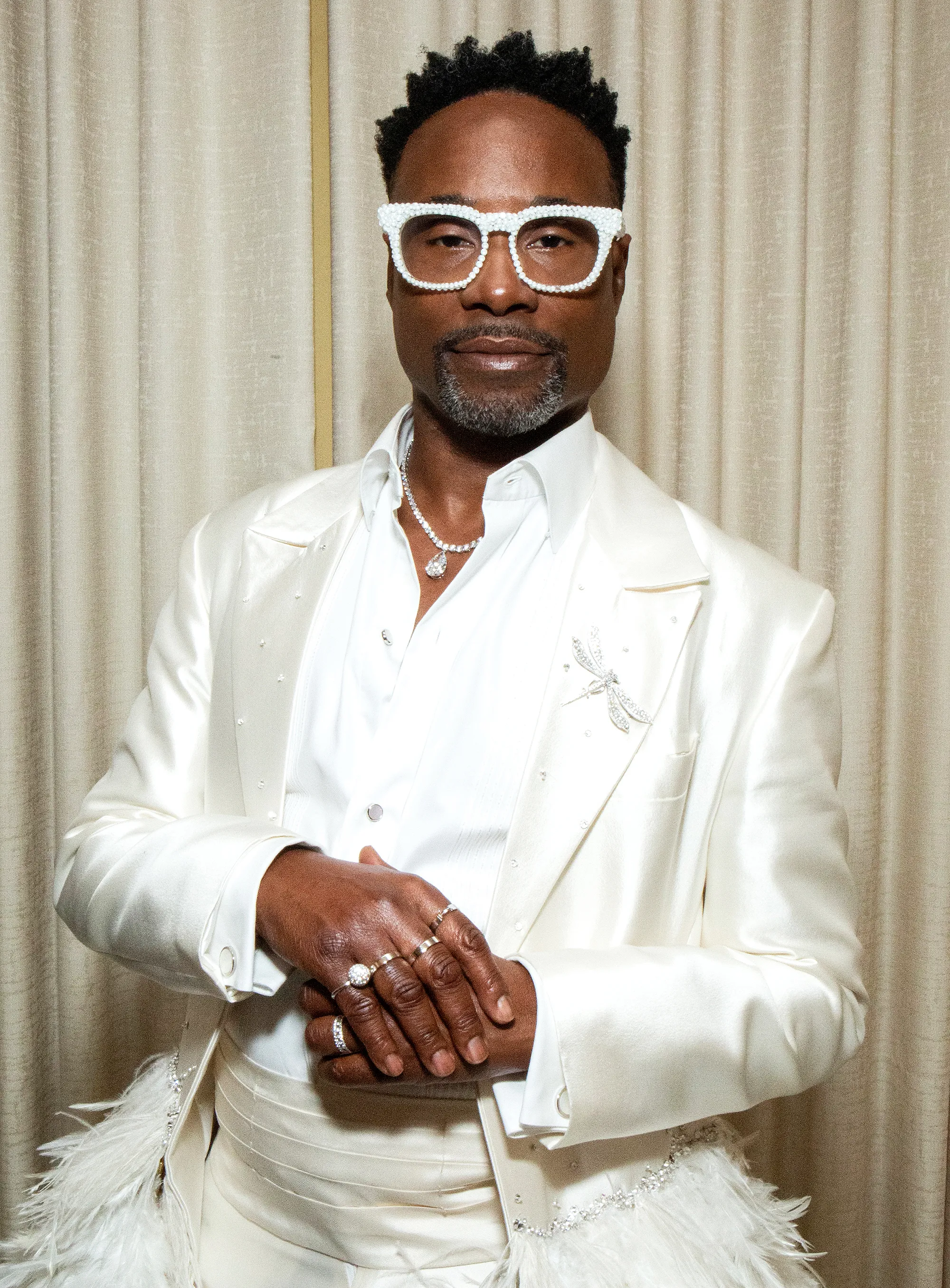 Billy Porter's Golden Globes 2020 Glam