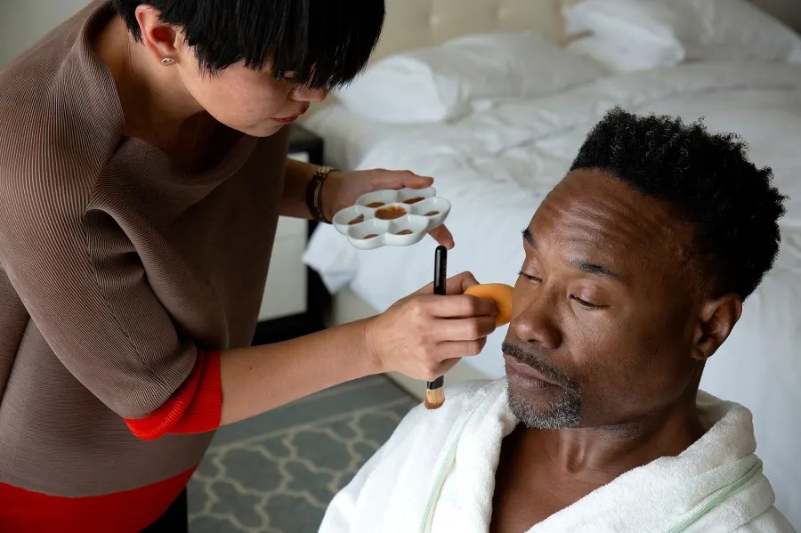 Billy Porter's Golden Globes 2020 Glam