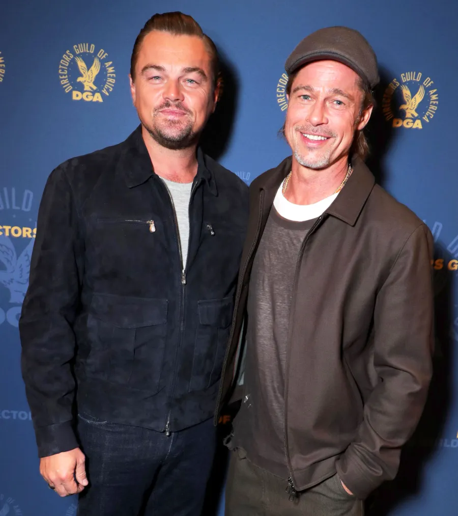 Brad Pitt Leonardo DiCaprio Best Hollywood Bromances