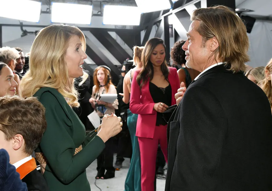 Laura Dern and Brad Pitt What You Didn't See On TV SAG Awards 2020